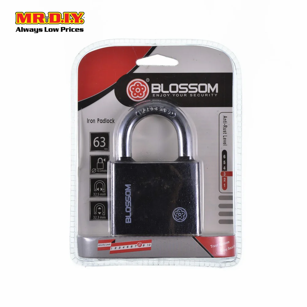 BLOSSOM Padlock 63mm - Image 3