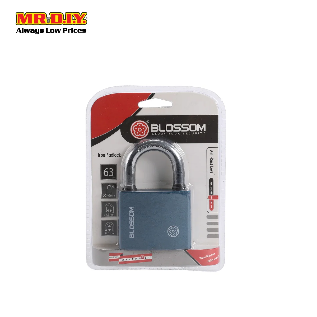 BLOSSOM Padlock 63mm - Image 4
