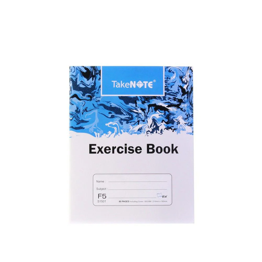 Blue F5 Exercise Book  80PGS S-1501 - Image 3