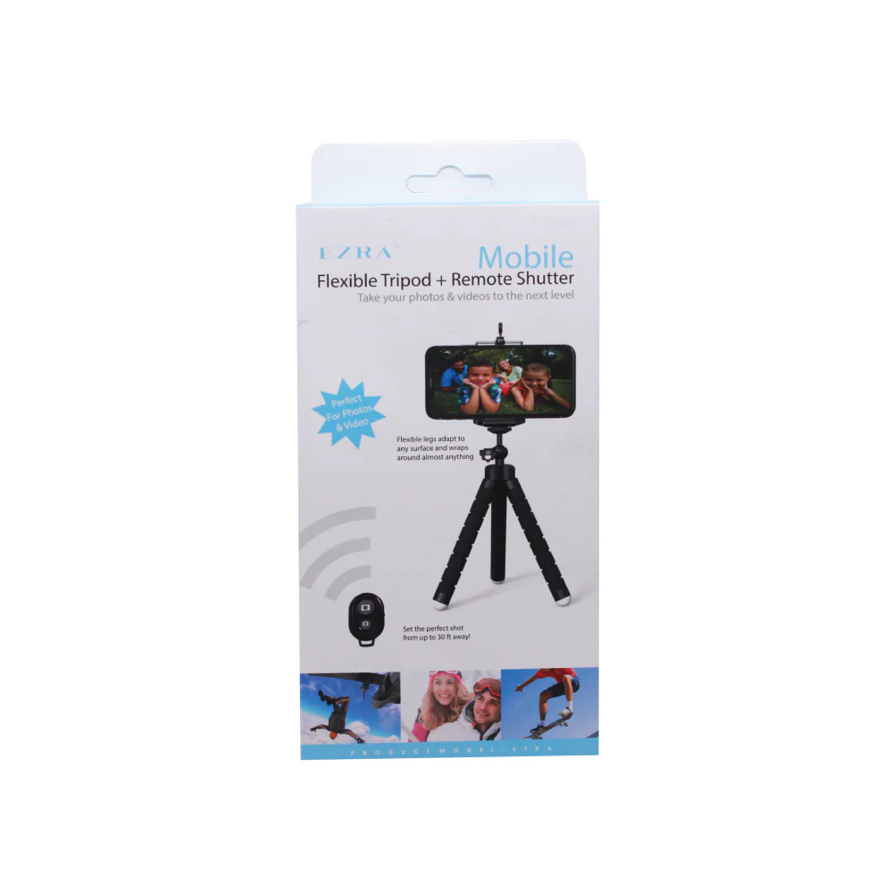 EZRA Bluetooth Flexible Tripod Stand - Image 4