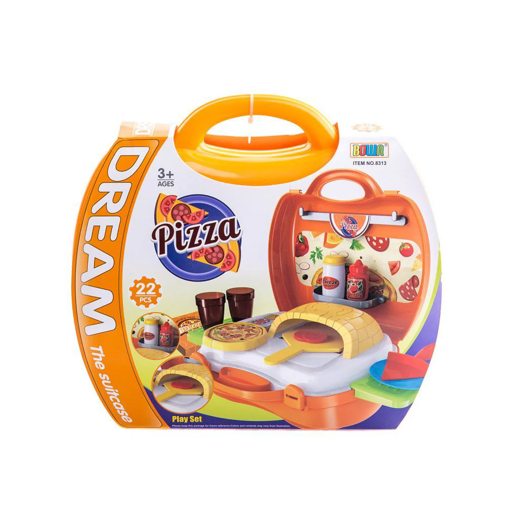 BOWA Suitcase Pizza Set Toy - Image 4