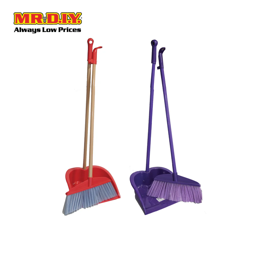 (MR.DIY) Broom and Dustpan Set Cleaning - Image 3