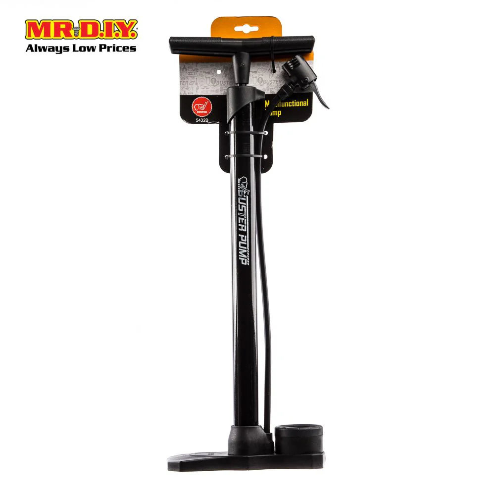 BUSTER Multifunctional Hand Air Pump With Scale And Adaptors 5432B - Image 10