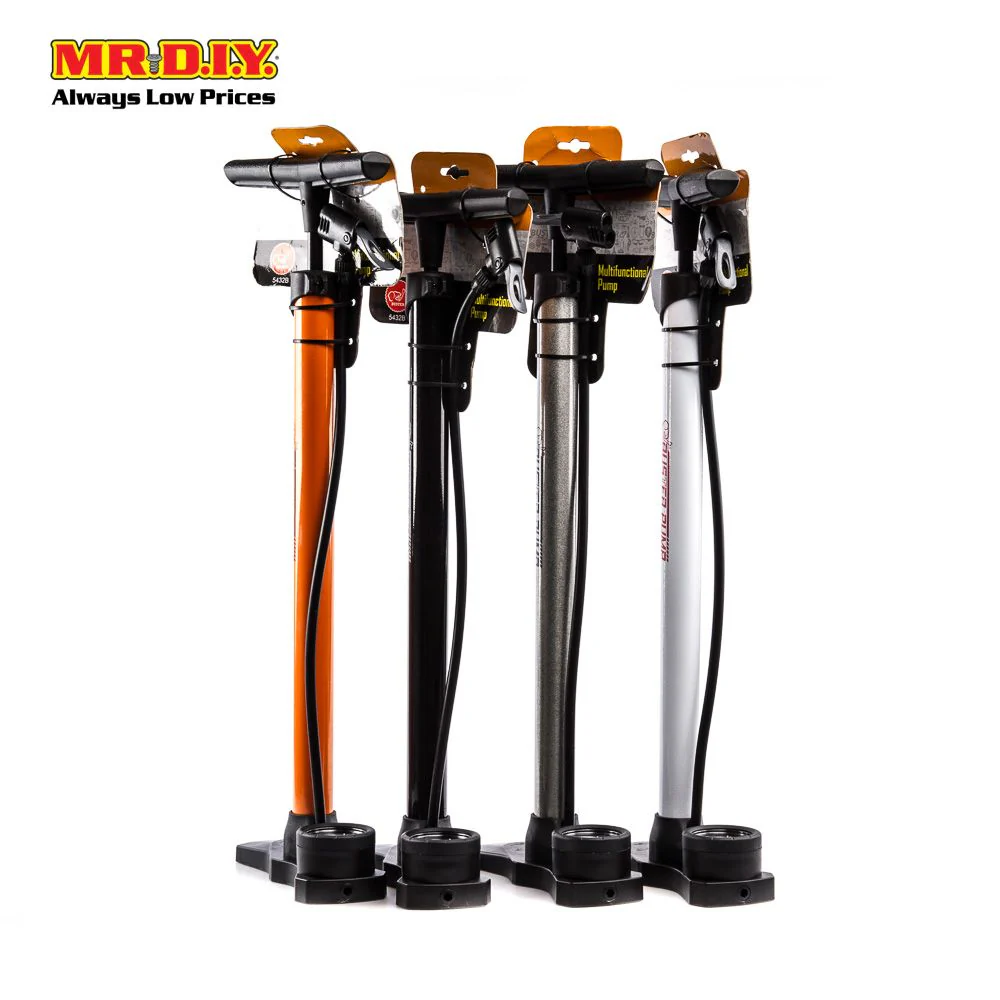 BUSTER Multifunctional Hand Air Pump With Scale And Adaptors 5432B - Image 4