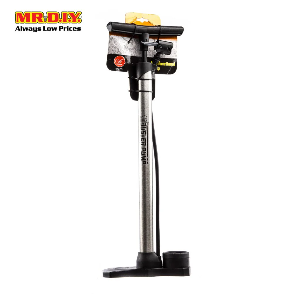 BUSTER Multifunctional Hand Air Pump With Scale And Adaptors 5432B - Image 8