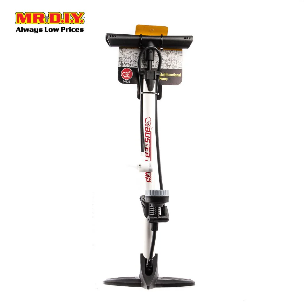 BUSTER Multifunctional Manual Hand Air Pump With Scale And Adaptors - 6432B - Image 6