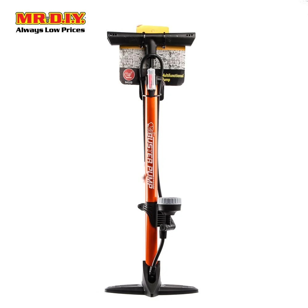 BUSTER Multifunctional Manual Hand Air Pump With Scale And Adaptors - 6432B - Image 7