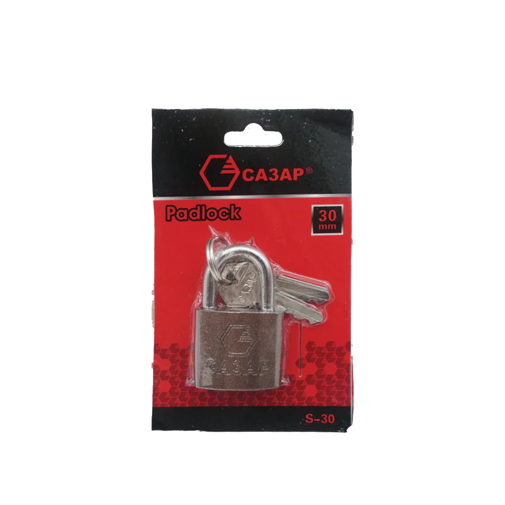 CA3AP Padlock S-30mm (120 x 75 x 15mm) - Image 2
