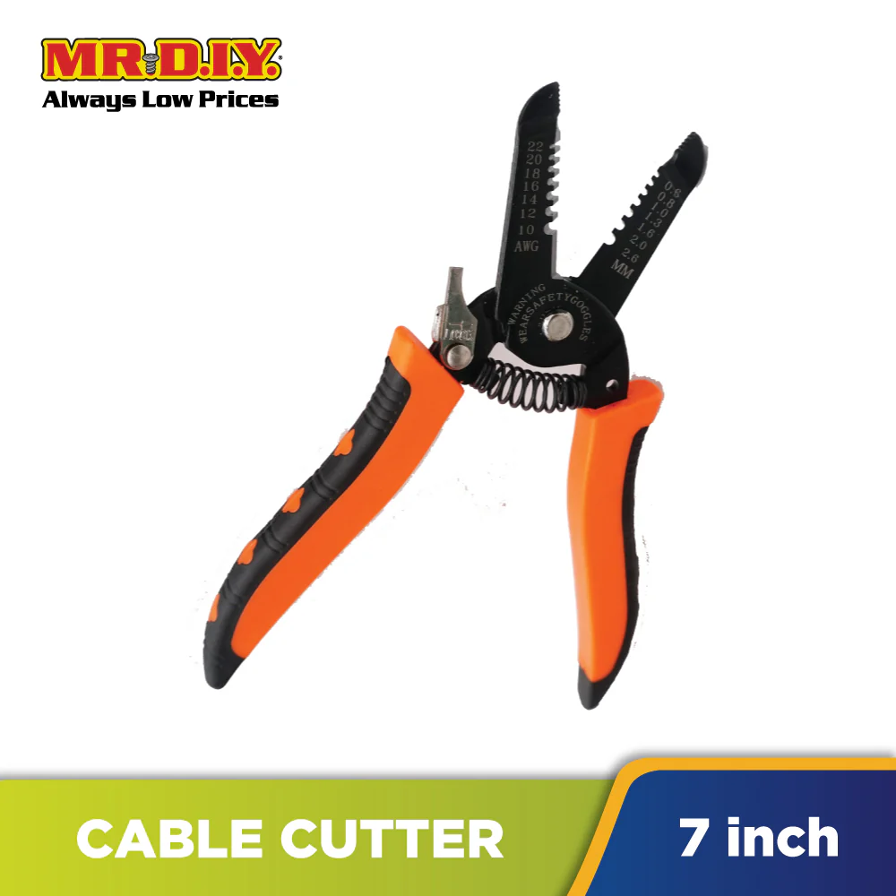 Cable Cutter Wire Stripper (7 inch) - Image 2