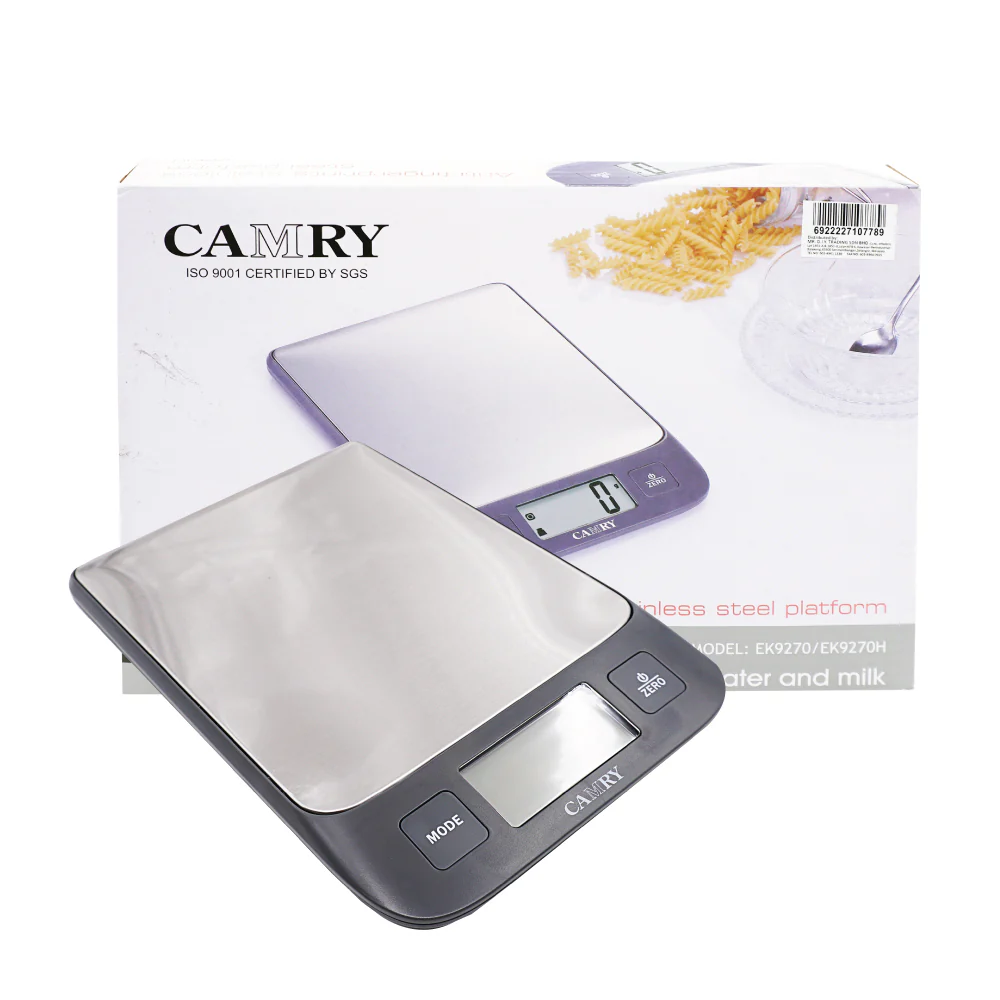 CAMRY Electronic Kitchen Scale (22cm x 15cm) - Image 5