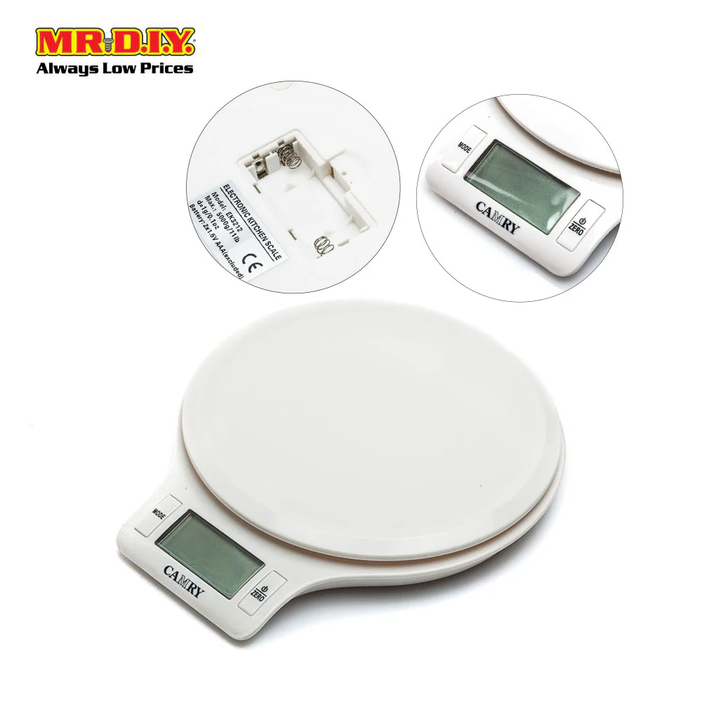 CAMRY Electronic Kitchen Scale EK3212 - Image 5