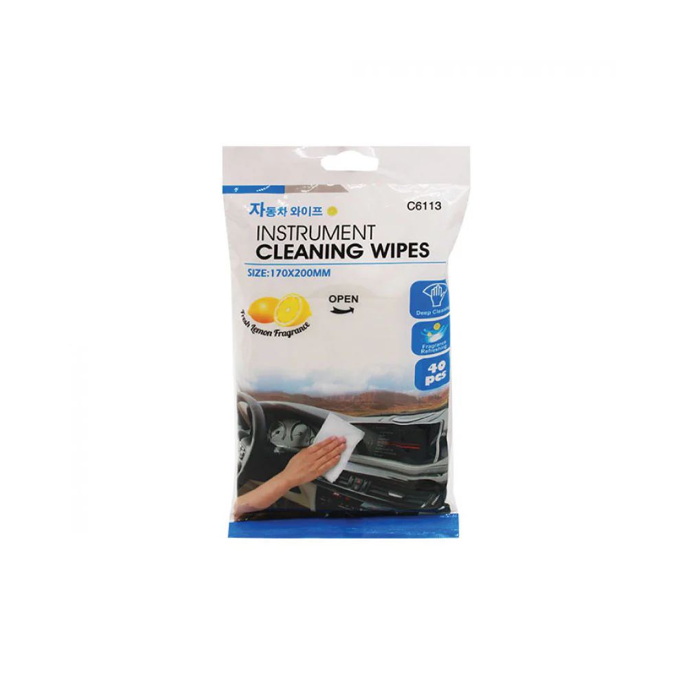 (MR.DIY) Cleaning Car Care Disposable Tissue Wet (40pcs) - Image 4