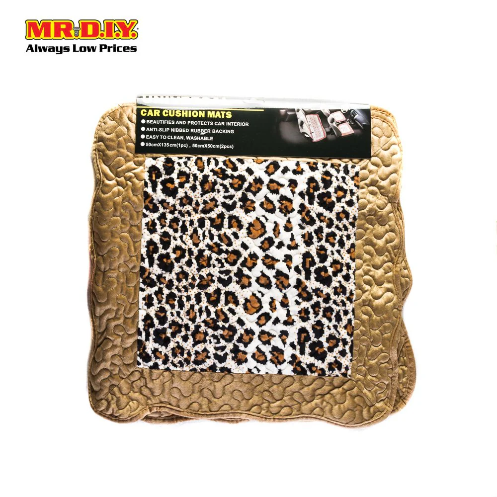 Car Cushion Leopard (3pc) - Image 2