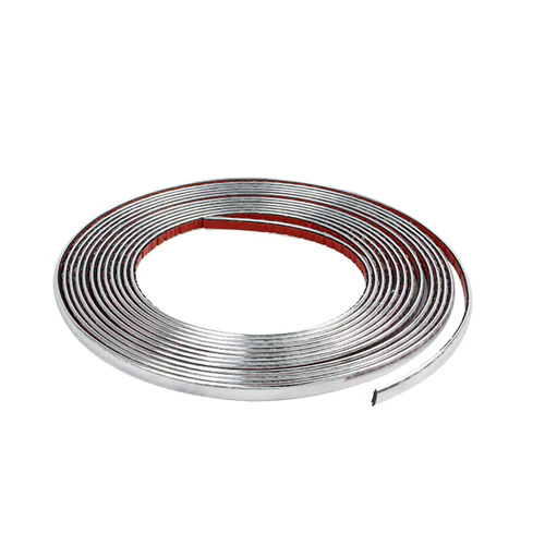 CARSUN Car Decorative Stylish Silver Line Mold (15mm x 6m) - Image 4