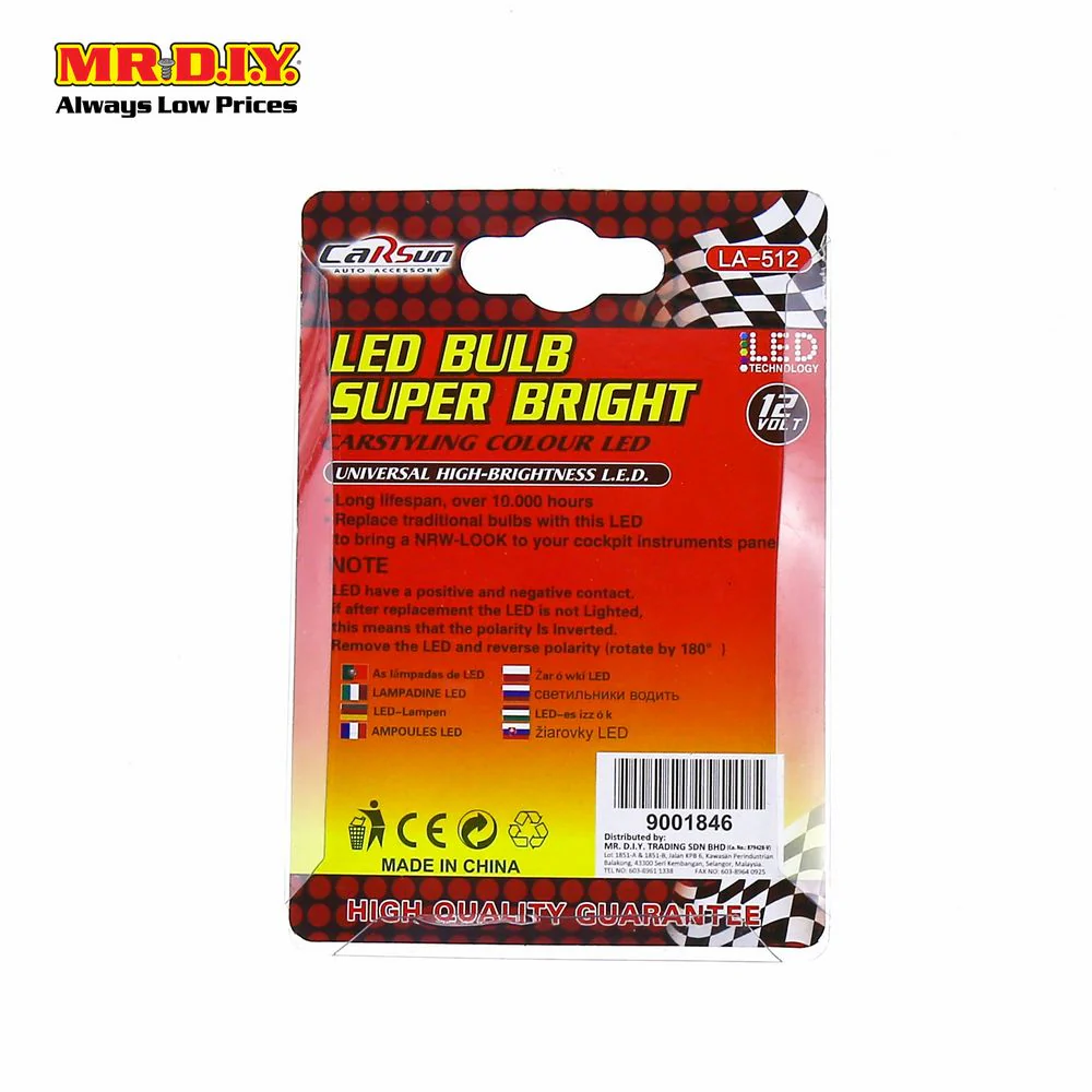 CARSUN Car Head Light Replacement Super Bright LED Bulb (2pcs) - Image 3