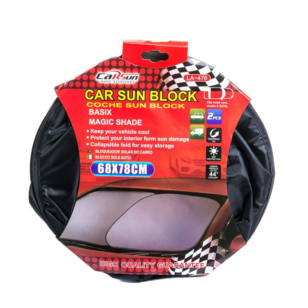 CARSUN Car Sun Shade (78cm x 68cm) - Image 4