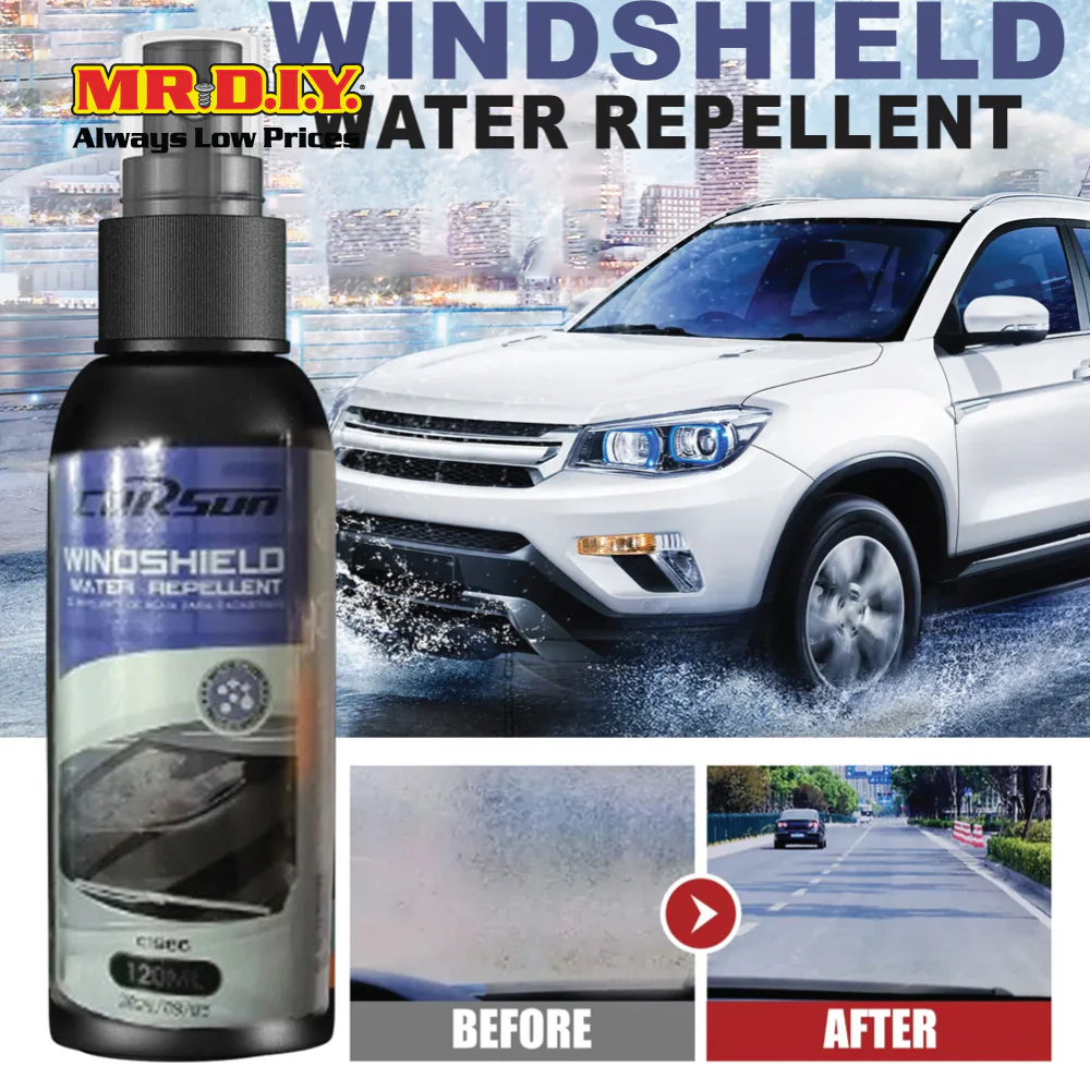 CARSUN Glass Raindrop Remover 120ml - Image 4