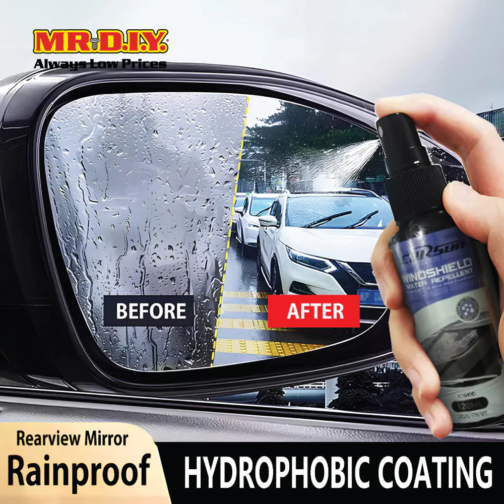 CARSUN Glass Raindrop Remover 120ml - Image 7