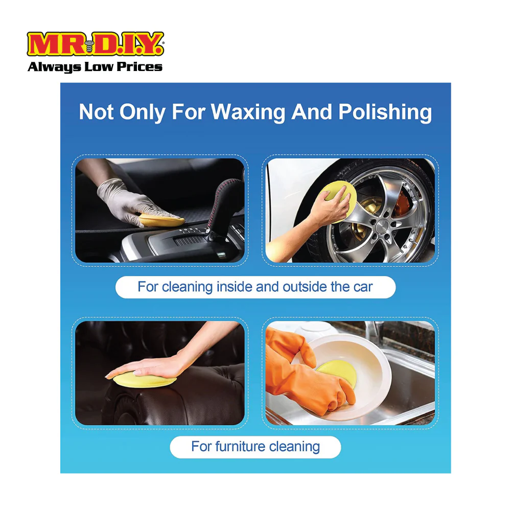 CARSUN Large Sponge Cleaning Kit (10cm x 2cm) - Image 3