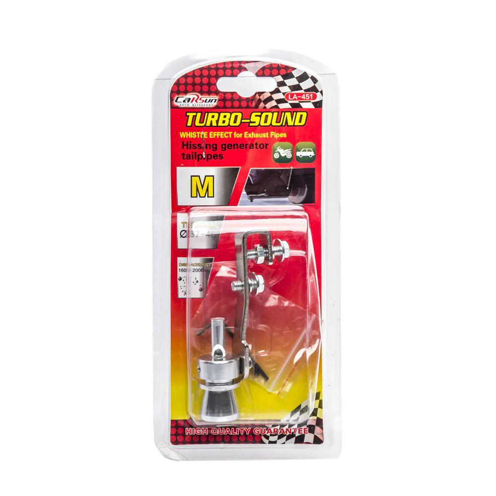 CARSUN M Size Universal Car Turbo Muffler Exhaust Sound Whistle - Image 6