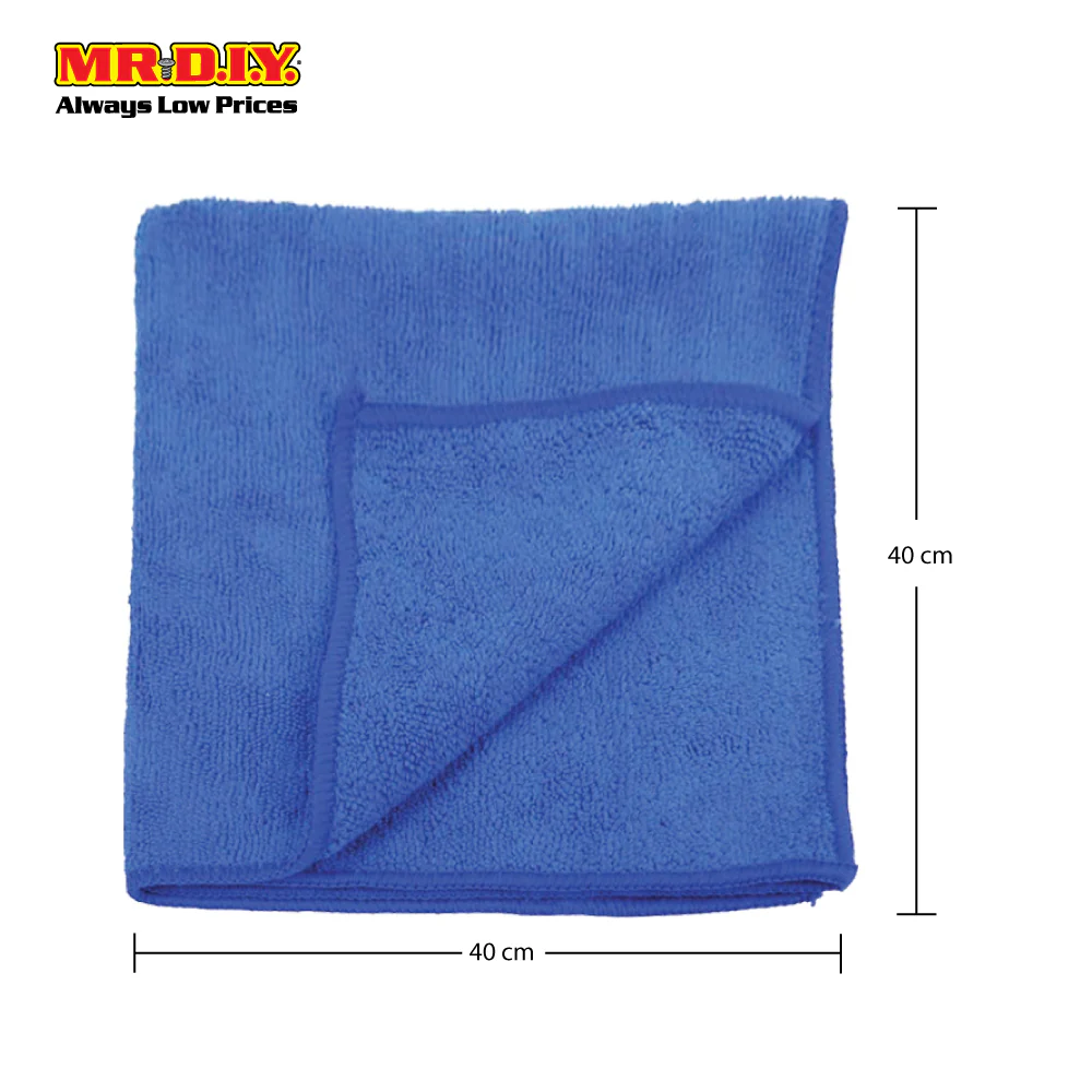 CARSUN Cleaning Microfiber Cloth 3pcs (40cm X 40cm) - Image 3
