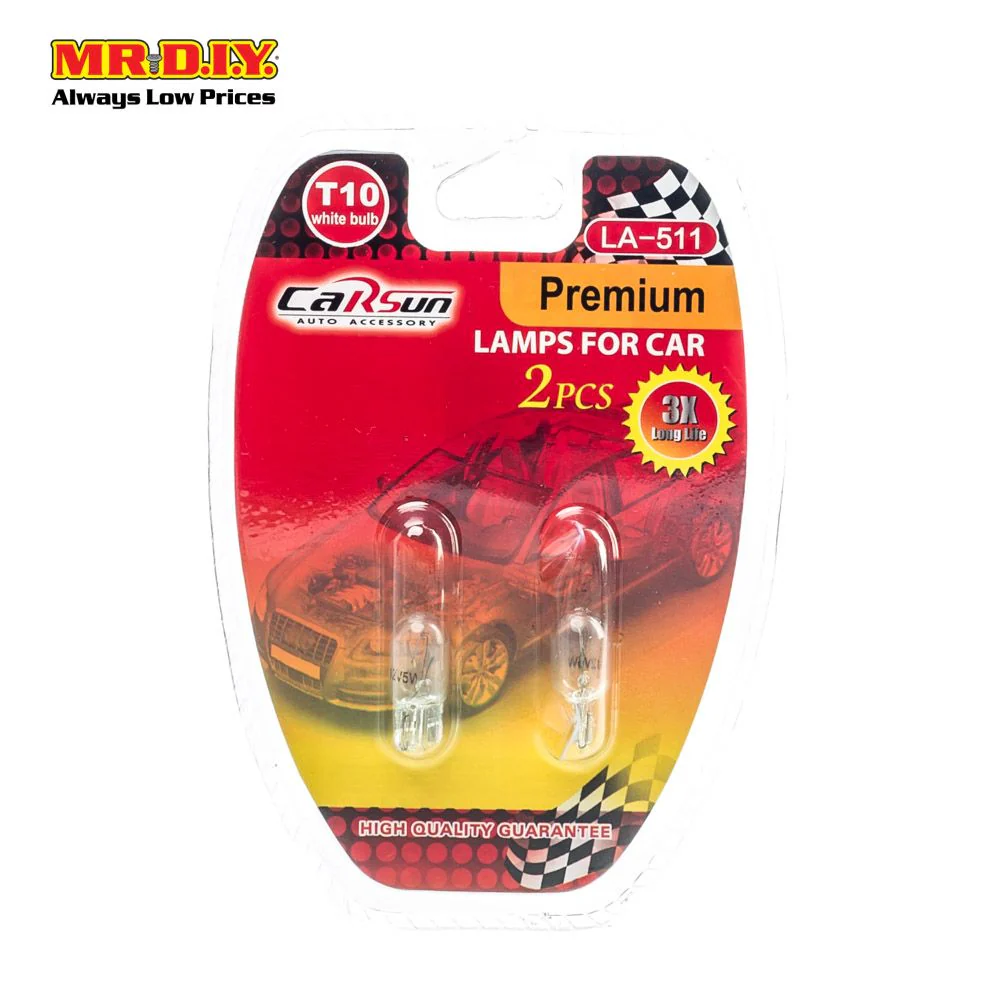 CARSUN Premium Lamp (T10) Yellow (2pc) - Image 2