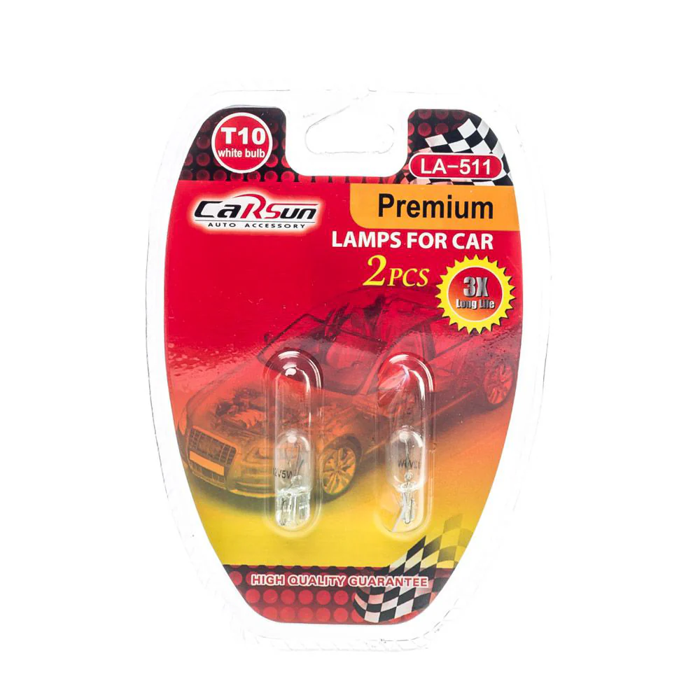 CARSUN Premium Lamp (T10) Yellow (2pc) - Image 4