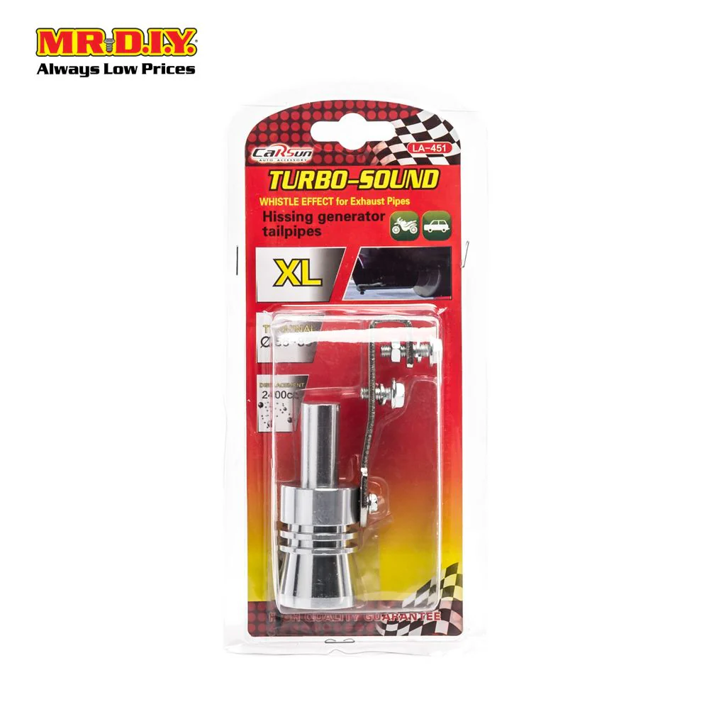 CARSUN XL Size Universal Car Turbo Muffler Exhaust Sound Whistle - Image 4