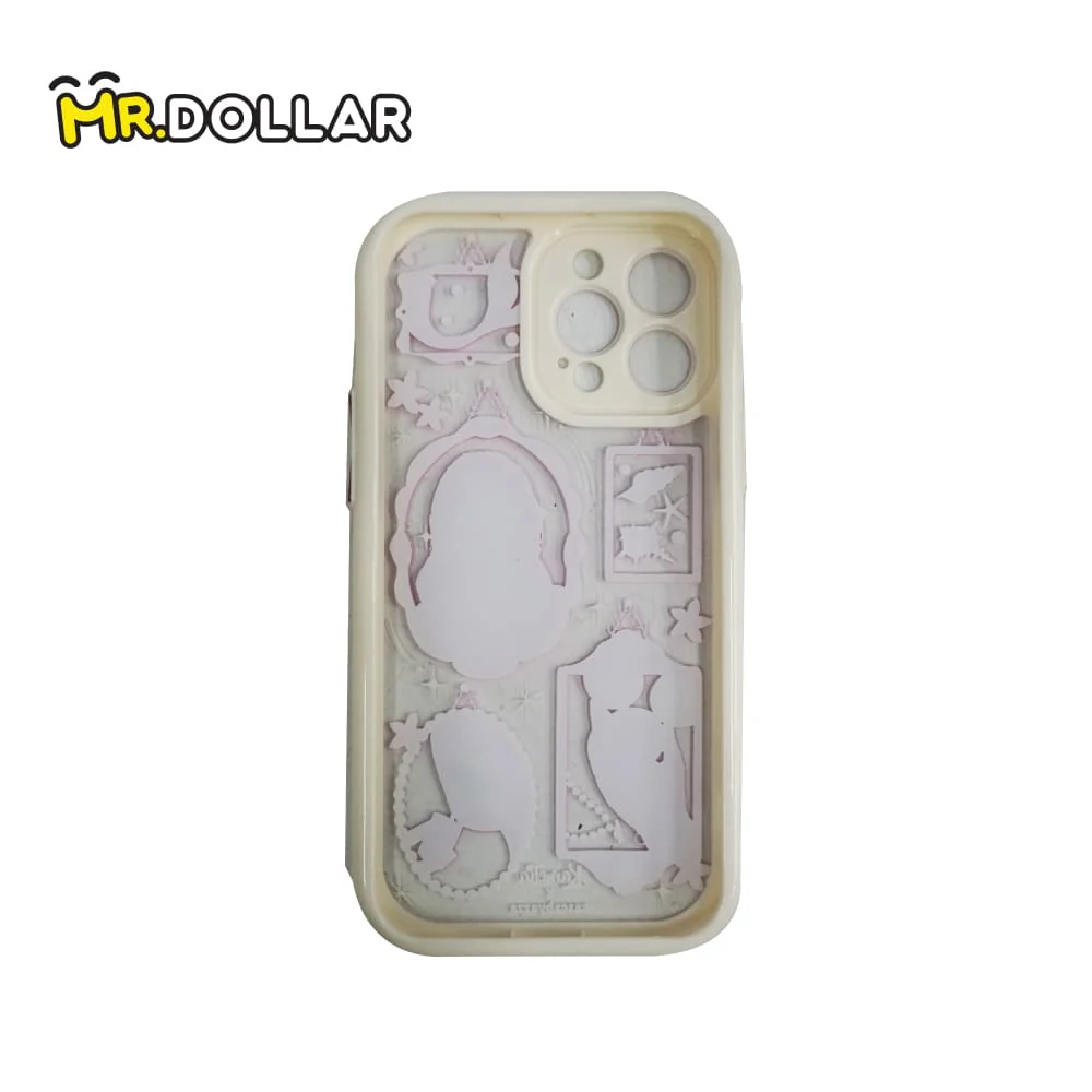 CASEBYAZZA x KAMELIA Thick Double-Layered Phone Case + Pink Shell Pop Socket - Image 6