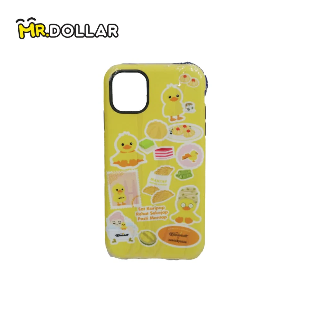 CASESBYAZZA x WUNDERBATH Thick Double-Layered Duckling Phone Case + Curry Puff Pop Socket - Image 10