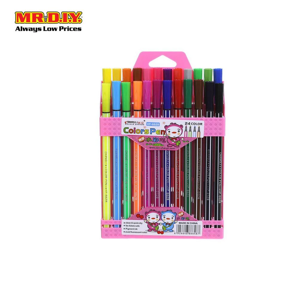 (MR.DIY) Changli Colors Pen (24pcs) - Image 5