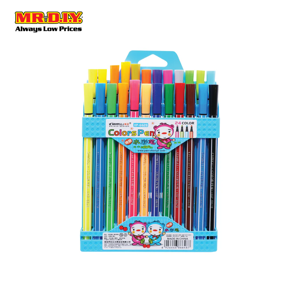 (MR.DIY) Changli Colors Pen (24pcs) - Image 6