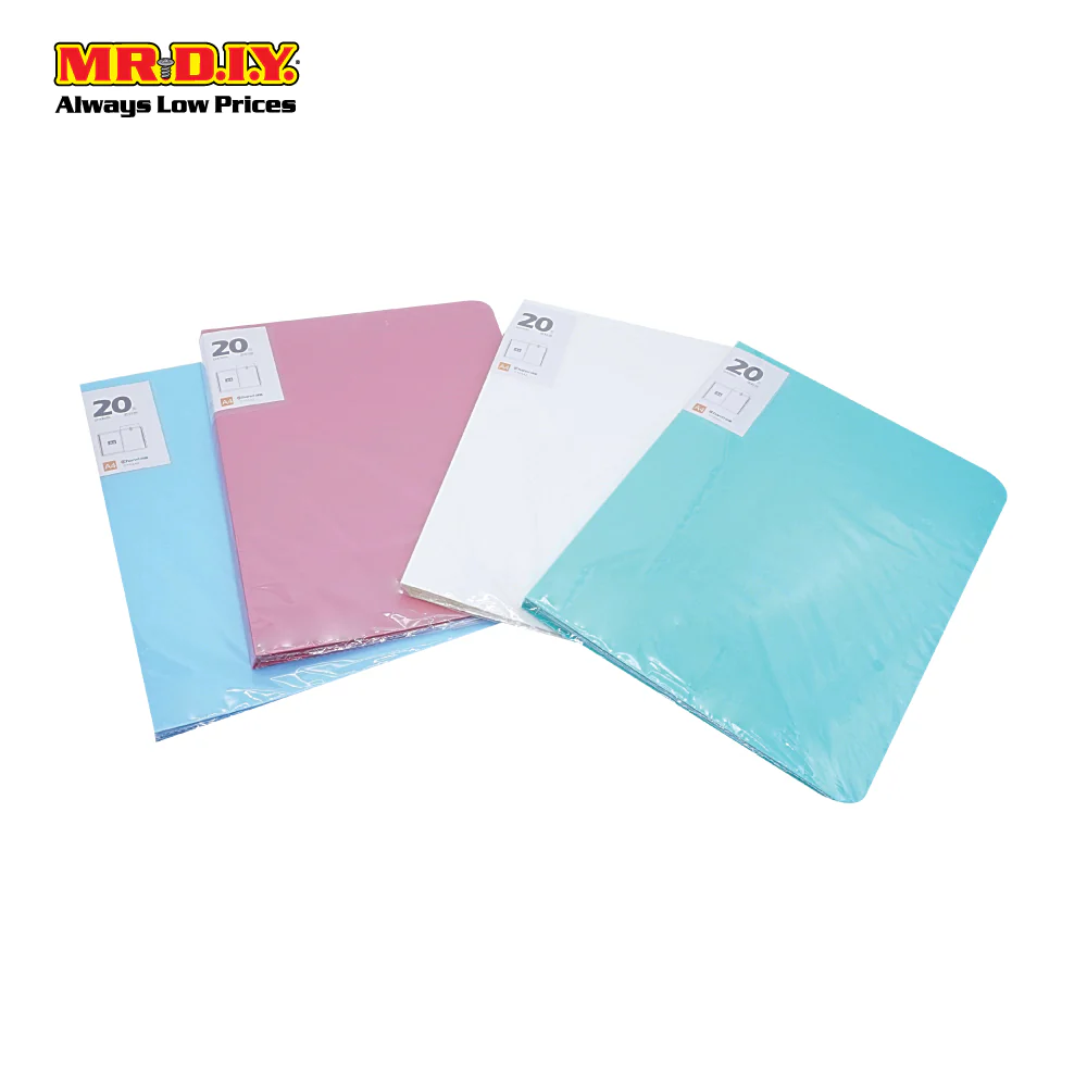 CHANYI Clear 20 Pages A4 Document File Folder - Image 3