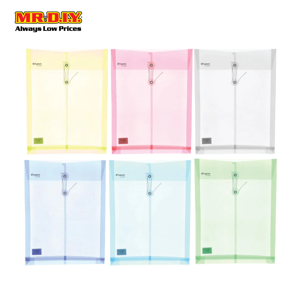 CHANYI Transparent String A4 Document Folder (1pc) - Image 2