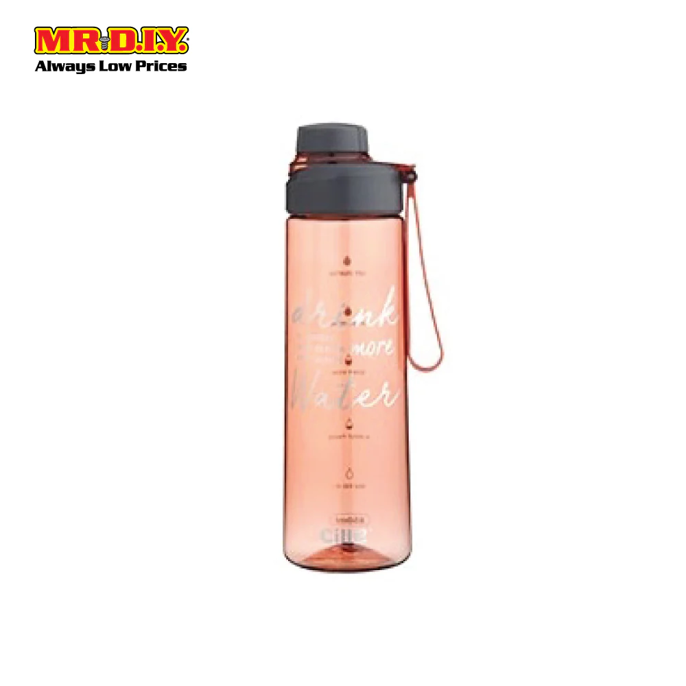 CILLE Drink More Water Print Design Bottle (850ml) - Image 7