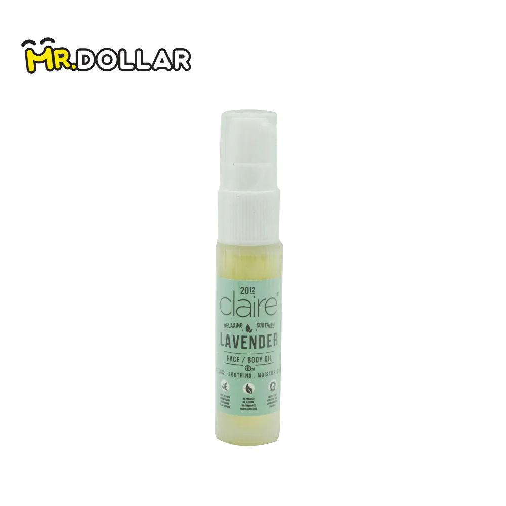 CLAIRE ORGANICS Mini Lavender Face/Body Oil (10ml) - Image 3