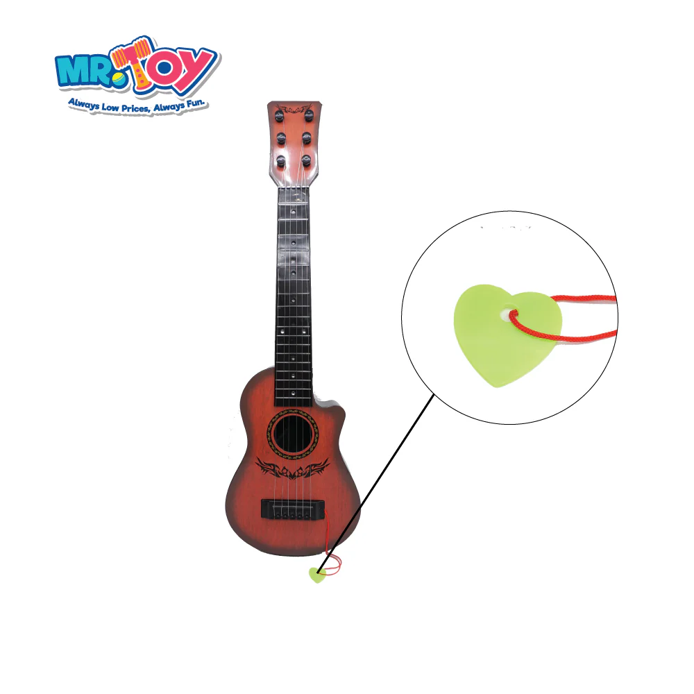 (MR.DIY) Kids Classic Wooden Guitar Musical Toy - Image 3