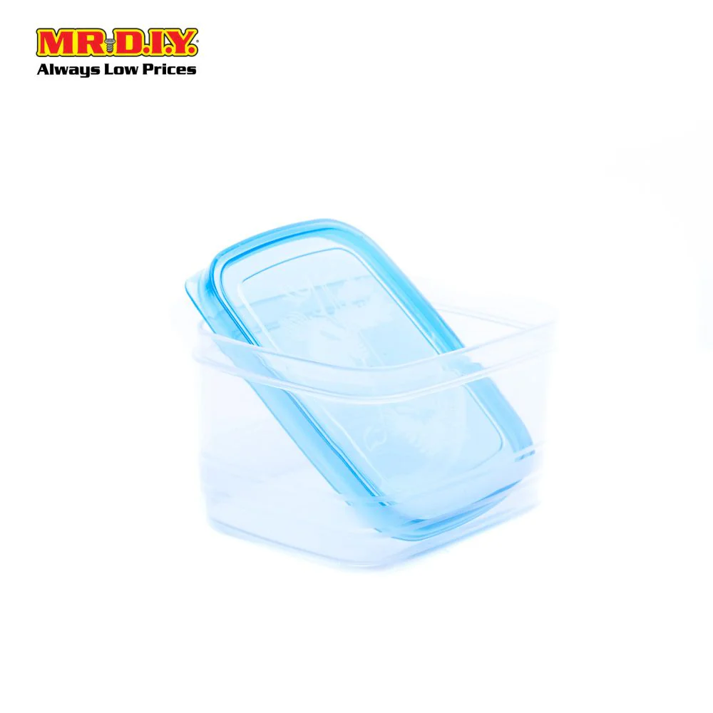Clear Plastic Food Containers (3pc) - Image 3