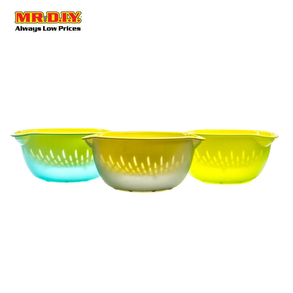(MR.DIY) Colander with Bowl Set (30cm X 14.5cm) - Image 4