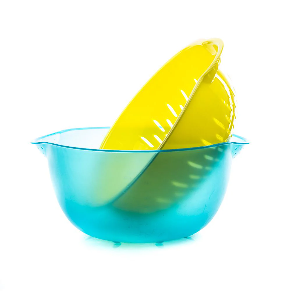 (MR.DIY) Colander with Bowl Set (30cm X 14.5cm) - Image 6