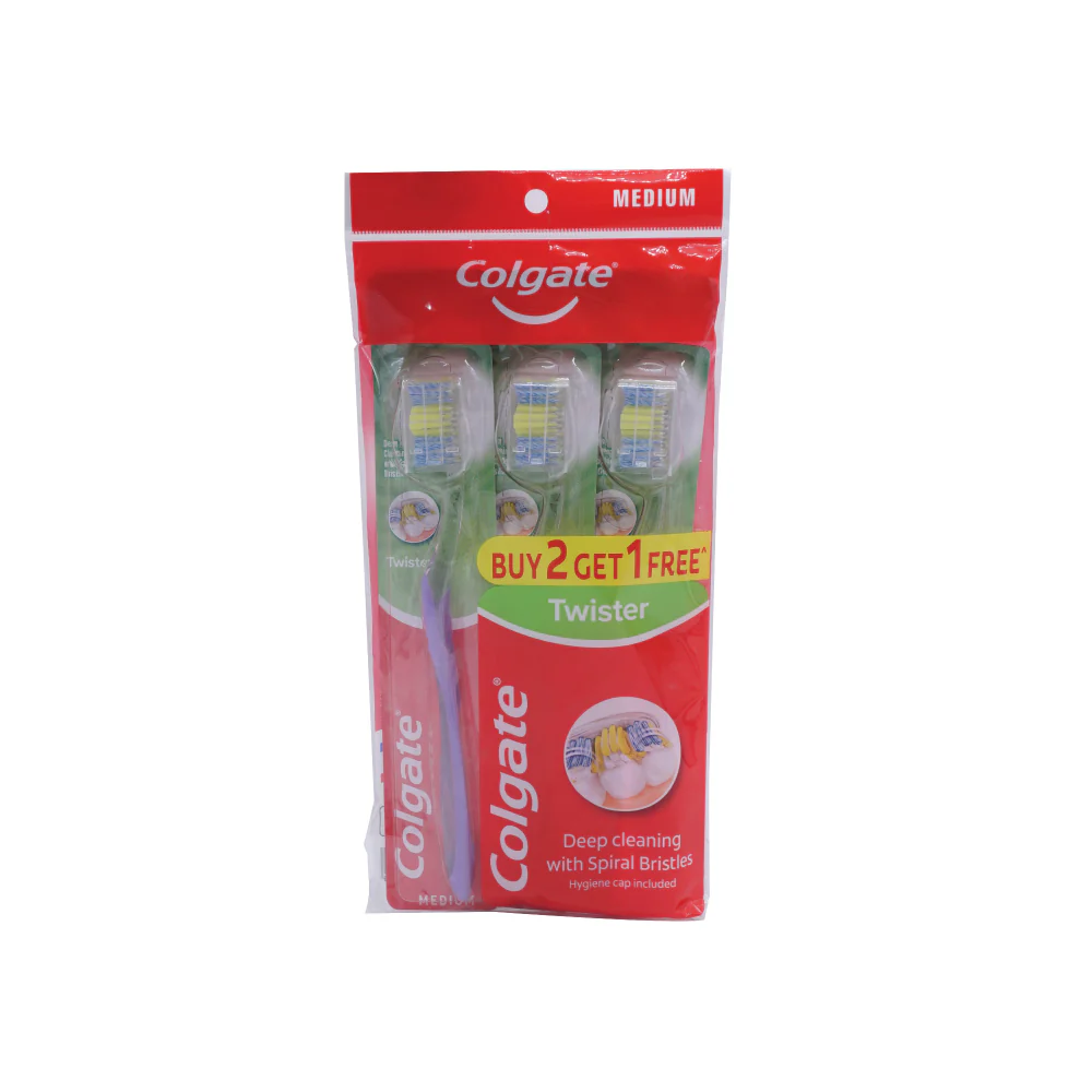 COLGATE Twister Medium Buy 2 Free 1 (Polybag) - Image 4