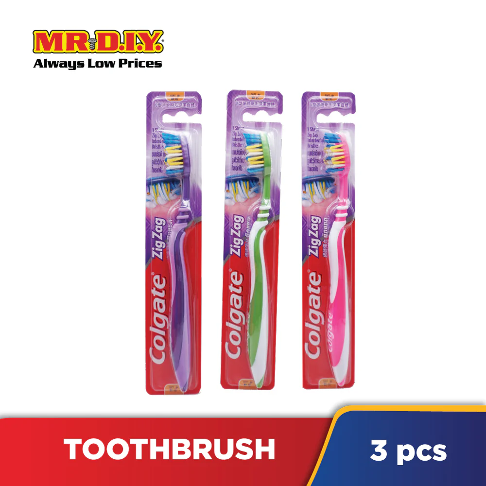COLGATE Zig Zag Soft Tootbrush Buy 2 Free 1 - Image 2