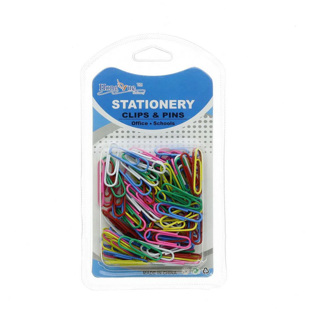 Colored Paper Clips (50 pcs) - Image 2