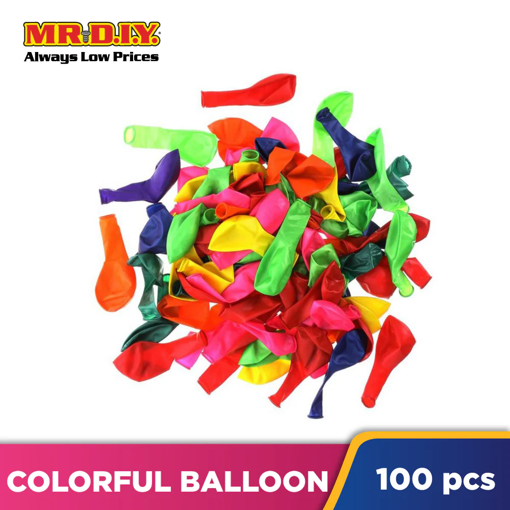 Colorful Balloon (100 pcs) - Image 3