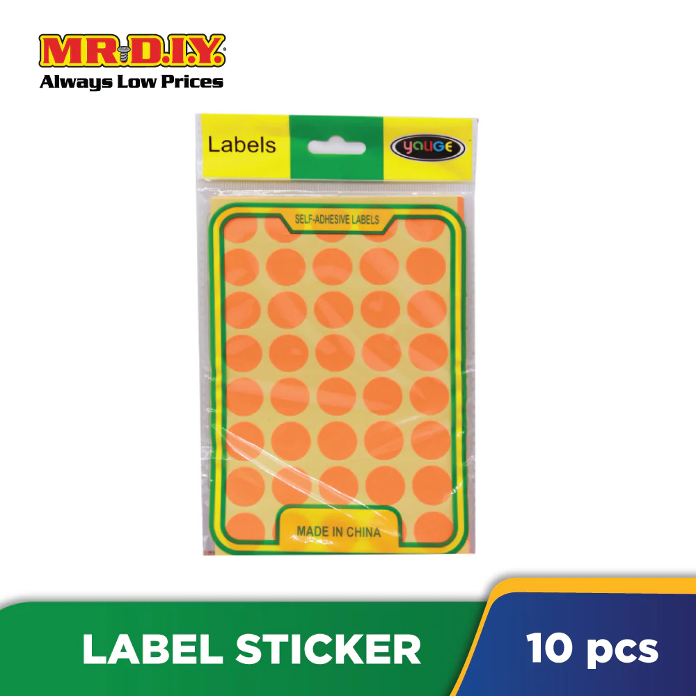 Colour Label Sticker (10 pcs) 5 x 8 - Image 3