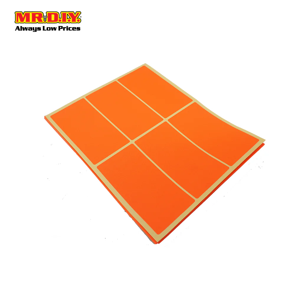 COLOUR LABEL STICKER 50*100MM 10PCS - Image 3