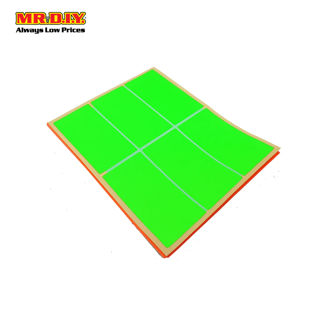 COLOUR LABEL STICKER 50*100MM 10PCS - Image 7