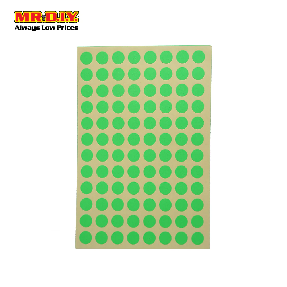Colour Label Sticker (8x12mm)(10 pieces) - Image 2