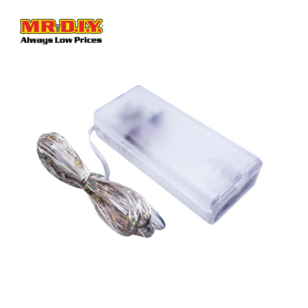 (MR.DIY) LED Battery Colorful Decoration Copper Wire Strip Fairy Light 3 Modes (3M) - Image 3