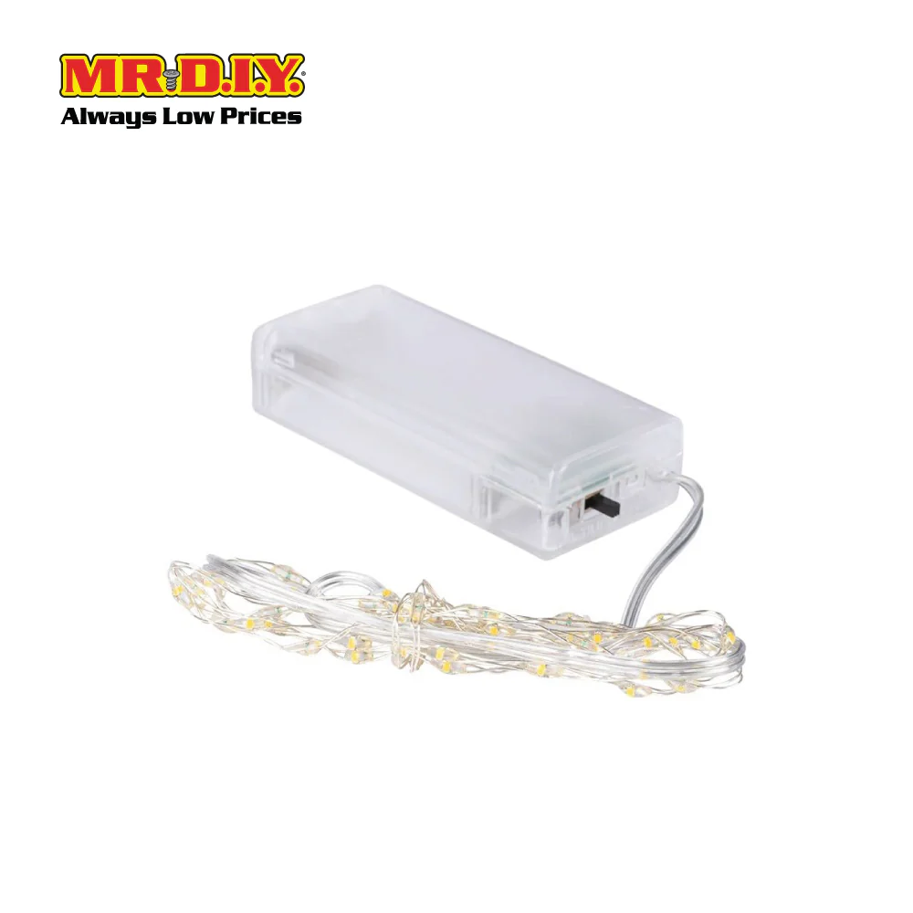 (MR.DIY) LED Battery Colorful Decoration Copper Wire Strip Fairy Light 3 Modes (3M) - Image 5
